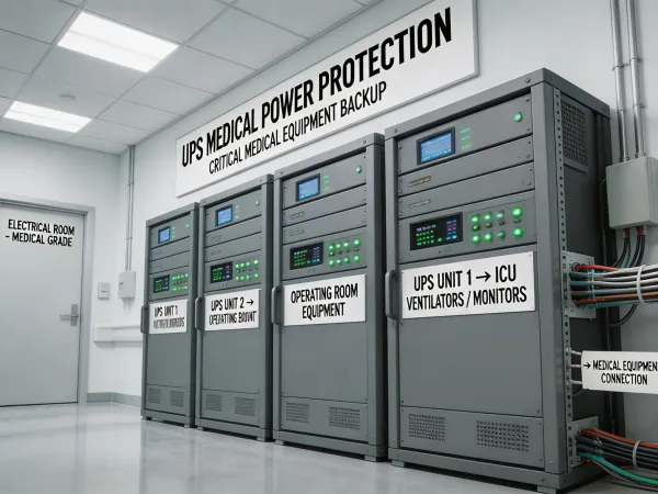 GridTitan UPS for hospital critical power systems