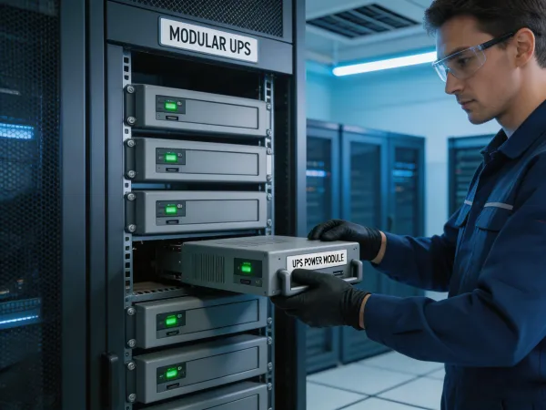 GridTitan hot-swappable modular UPS power modules